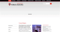 Desktop Screenshot of comuna-marginea.ro